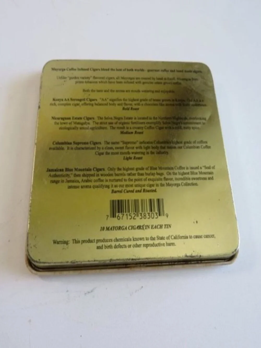 Vintage Cigar (2) Metal Tins Bundle Prince Albert & Dutch Masters Shallow